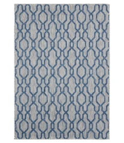 United Weavers Augusta Blue 3900-10460 5 ft. 3 in. X 7 ft. 6 in. Rectangle Rug