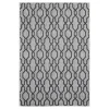 United Weavers Augusta Black 3900-10470 5 ft. 3 in. X 7 ft. 6 in. Rectangle Rug