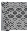 United Weavers Augusta Black 3900-10470 5 ft. 3 in. X 7 ft. 6 in. Rectangle Rug