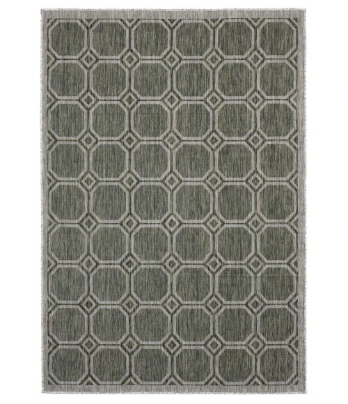 United Weavers Augusta Green 3900-10645 5 ft. 3 in. X 7 ft. 6 in. Rectangle Rug