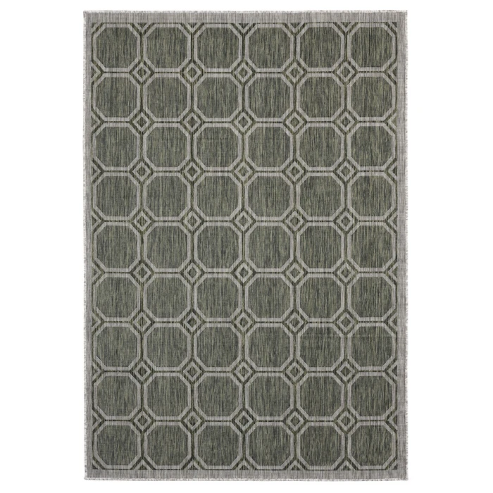 United Weavers Augusta Green 3900-10645 7 ft. 10 in. X 10 ft. 6 in. Rectangle Rug