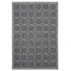 United Weavers Augusta Black 3900-10670 5 ft. 3 in. X 7 ft. 6 in. Rectangle Rug