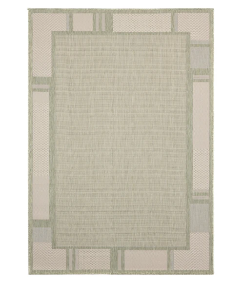 United Weavers Augusta Green 3900-10845 5 ft. 3 in. X 7 ft. 6 in. Rectangle Rug