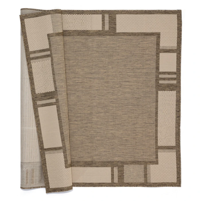 United Weavers Augusta Brown 3900-10850 5 ft. 3 in. X 7 ft. 6 in. Rectangle Rug