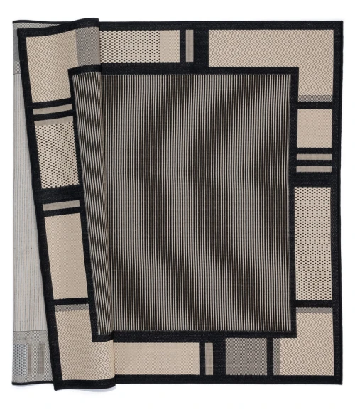 United Weavers Augusta Black 3900-10870 7 ft. 10 in. X 10 ft. 6 in. Rectangle Rug