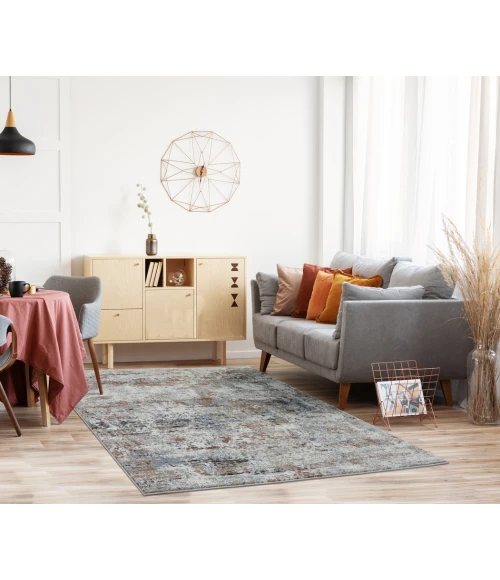 United Weavers Eternity Crimson 4535-10136 2 ft. 7 in. X 7 ft. 4 in. Rectangle Rug