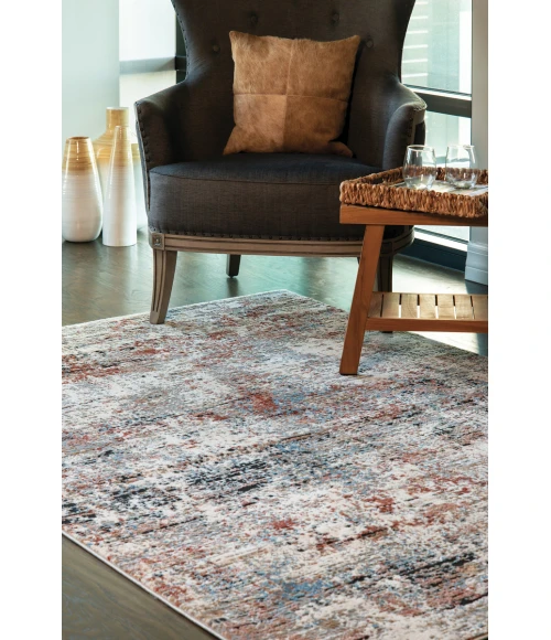 United Weavers Eternity Crimson 4535-10136 2 ft. 7 in. X 7 ft. 4 in. Rectangle Rug