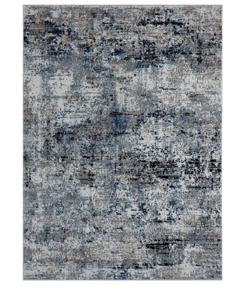United Weavers Eternity Blue 4535-10160 2 ft. 7 in. X 7 ft. 4 in. Rectangle Rug
