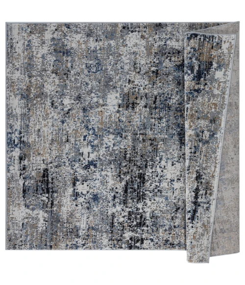 United Weavers Eternity Blue 4535-10160 2 ft. 7 in. X 7 ft. 4 in. Rectangle Rug