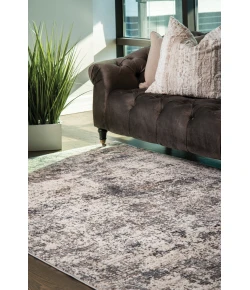 United Weavers Eternity Charcoal 4535-10177 5 ft. 3 in. X 7 ft. 2 in. Rectangle Rug