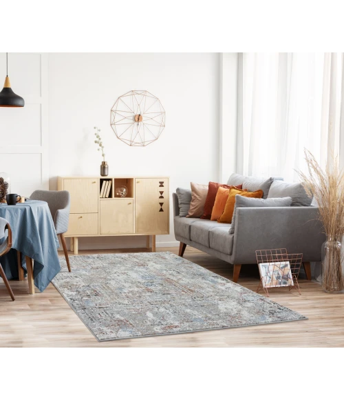 United Weavers Eternity Crimson 4535-10236 2 ft. 7 in. X 7 ft. 4 in. Rectangle Rug