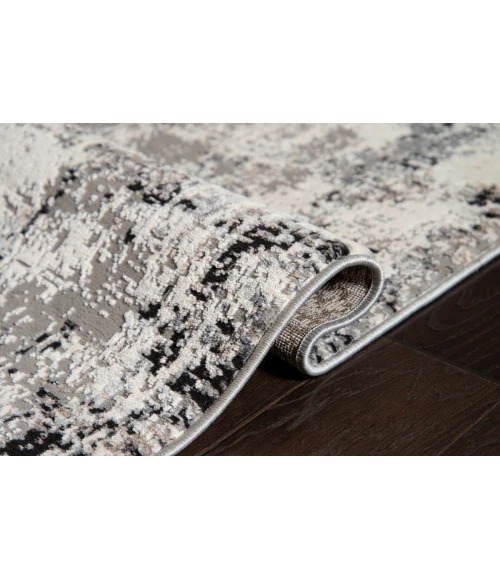 United Weavers Eternity Charcoal 4535-10277 9 ft. 10 in. X 13 ft. 2 in. Rectangle Rug