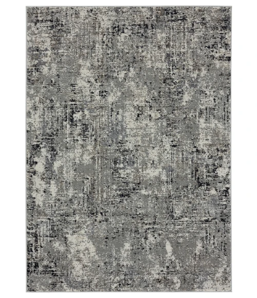 United Weavers Eternity Charcoal 4535-10277 9 ft. 10 in. X 13 ft. 2 in. Rectangle Rug