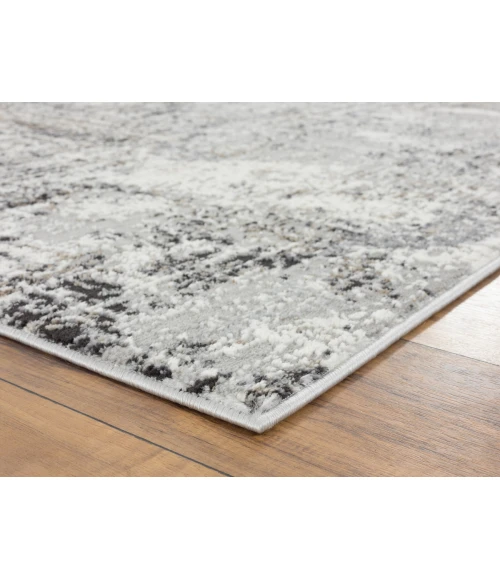 United Weavers Eternity Charcoal 4535-10277 9 ft. 10 in. X 13 ft. 2 in. Rectangle Rug