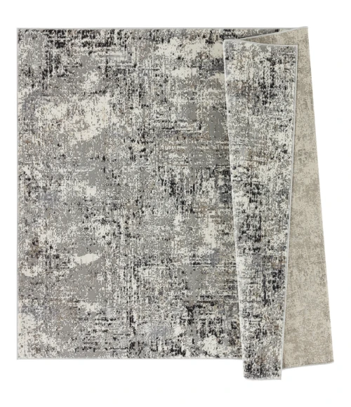 United Weavers Eternity Charcoal 4535-10277 9 ft. 10 in. X 13 ft. 2 in. Rectangle Rug