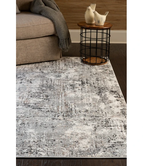 United Weavers Eternity Charcoal 4535-10277 9 ft. 10 in. X 13 ft. 2 in. Rectangle Rug