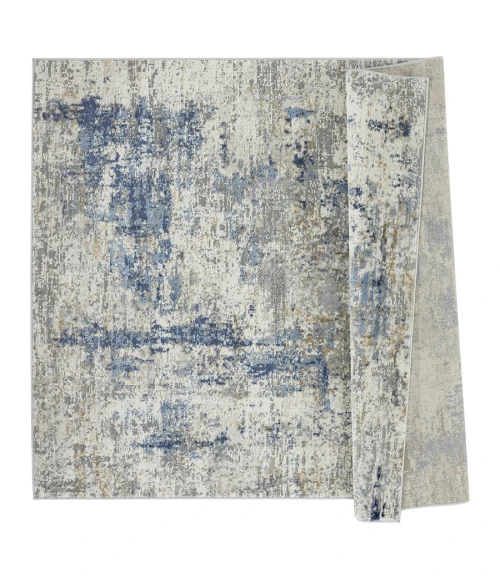 United Weavers Eternity Blue 4535-10360 2 ft. 7 in. X 7 ft. 4 in. Rectangle Rug