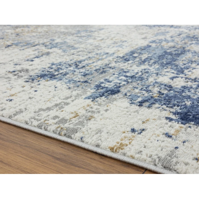 United Weavers Eternity Blue 4535-10360 2 ft. 7 in. X 7 ft. 4 in. Rectangle Rug