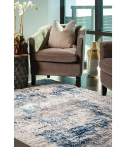 United Weavers Eternity Blue 4535-10360 9 ft. 10 in. X 13 ft. 2 in. Rectangle Rug