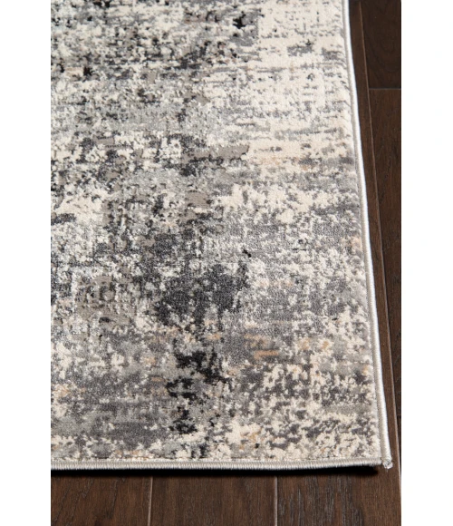 United Weavers Eternity Charcoal 4535-10377 5 ft. 3 in. X 7 ft. 2 in. Rectangle Rug