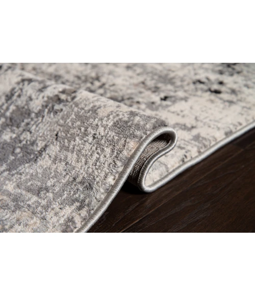 United Weavers Eternity Charcoal 4535-10377 5 ft. 3 in. X 7 ft. 2 in. Rectangle Rug