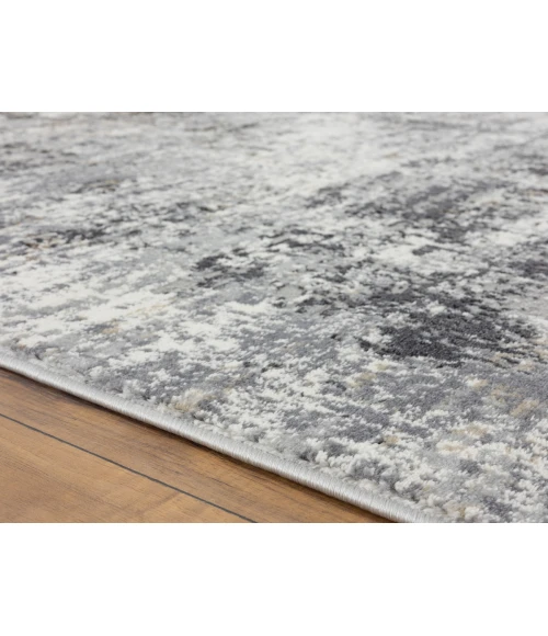 United Weavers Eternity Charcoal 4535-10377 5 ft. 3 in. X 7 ft. 2 in. Rectangle Rug