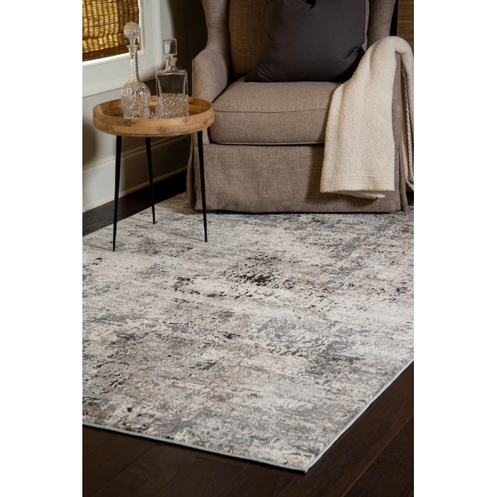 United Weavers Eternity Charcoal 4535-10377 7 ft. 10 in. X 10 ft. 6 in. Rectangle Rug
