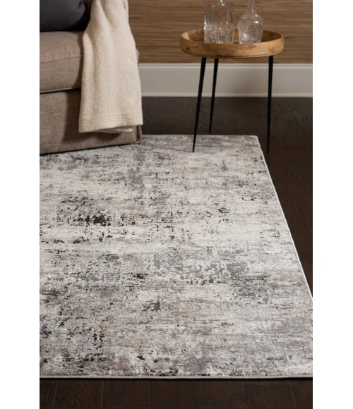 United Weavers Eternity Charcoal 4535-10377 5 ft. 3 in. X 7 ft. 2 in. Rectangle Rug