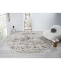 United Weavers Everlasting  Beige  4536-70126 7 ft. 11 in. X 7 ft. 11 in. Round Rug