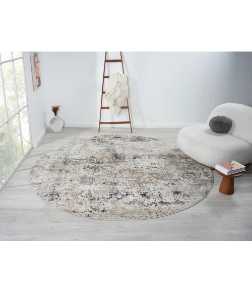 United Weavers Everlasting  Beige  4536-70126 7 ft. 11 in. X 7 ft. 11 in. Round Rug
