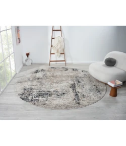 United Weavers Everlasting Beige 4536-70226 7 ft. 11 in. X 7 ft. 11 in. Round Rug