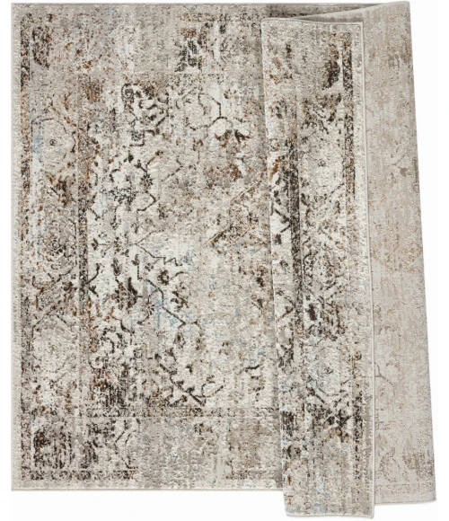 United Weavers Everlasting  Blue 4536-70460 2 ft. 7 in. X 7 ft. 2 in. Rectangle Rug