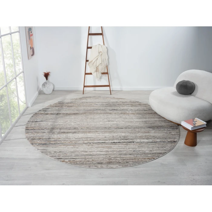 United Weavers Everlasting  Beige  4536-70526 7 ft. 11 in. X 7 ft. 11 in. Round Rug