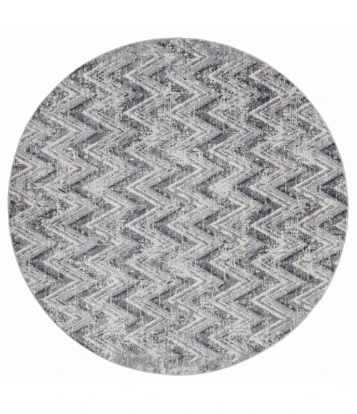 United Weavers Austin Onyx 4540-20076 7 ft. 10 in. RD Round Rug