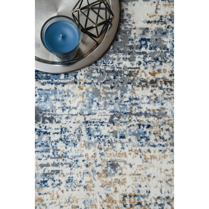 United Weavers Austin Blue 4540-20160 9 ft. 10 in. X 13 ft. 2 in. Rectangle Rug