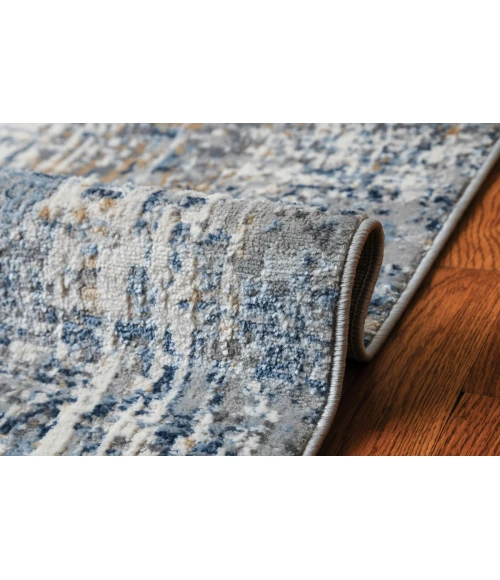 United Weavers Austin Blue 4540-20160 2 ft. 7 in. X 7 ft. 4 in. Rectangle Rug