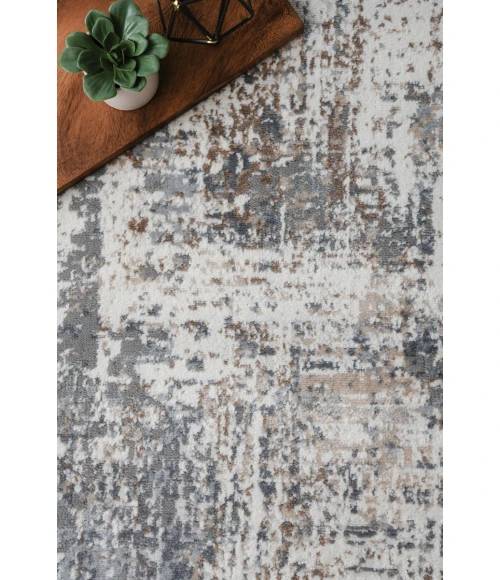 United Weavers Austin Grey 4540-20172 7 ft. 10 in. RD Round Rug