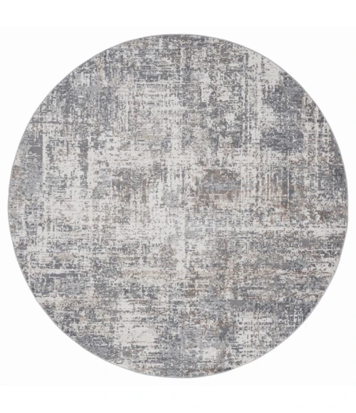 United Weavers Austin Grey 4540-20172 7 ft. 10 in. RD Round Rug