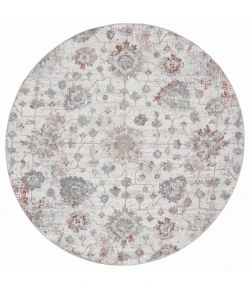 United Weavers Austin Rust 4540-20258 7 ft. 10 in. RD Round Rug