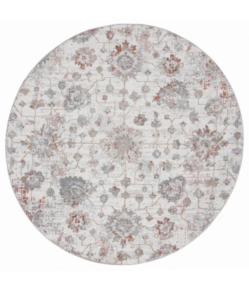 United Weavers Austin Rust 4540-20258 7 ft. 10 in. RD Round Rug