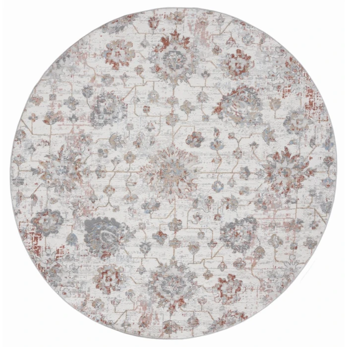 United Weavers Austin Rust 4540-20258 7 ft. 10 in. RD Round Rug