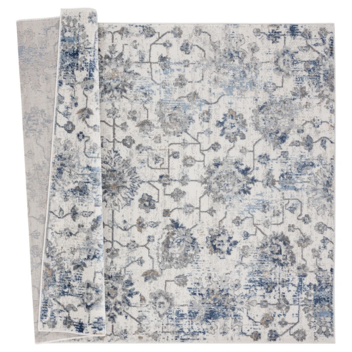 United Weavers Austin Blue 4540-20260 2 ft. 7 in. X 7 ft. 4 in. Rectangle Rug