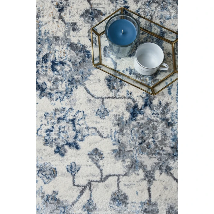 United Weavers Austin Blue 4540-20260 2 ft. 7 in. X 7 ft. 4 in. Rectangle Rug