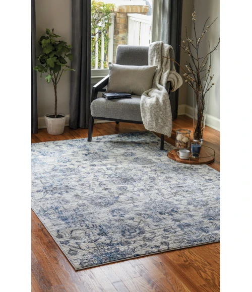 United Weavers Austin Blue 4540-20260 2 ft. 7 in. X 7 ft. 4 in. Rectangle Rug