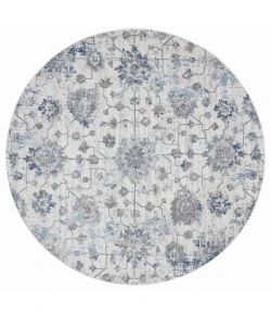 United Weavers Austin Blue 4540-20260 7 ft. 10 in. RD Round Rug