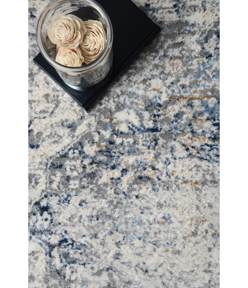 United Weavers Austin Blue 4540-20460 2 ft. 7 in. X 7 ft. 4 in. Rectangle Rug