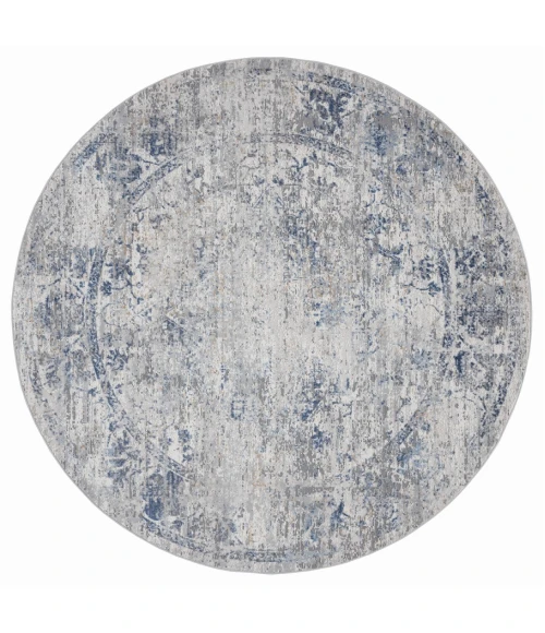 United Weavers Austin Blue 4540-20460 7 ft. 10 in. RD Round Rug