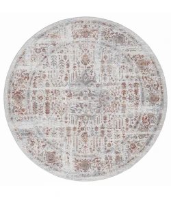 United Weavers Austin Rust 4540-20558 7 ft. 10 in. RD Round Rug