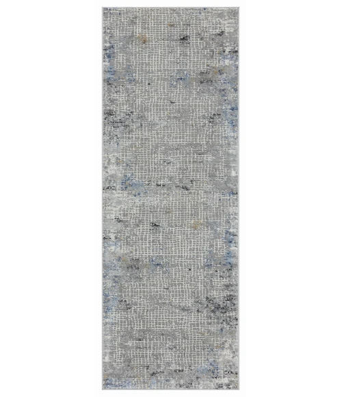 United Weavers Austin Blue 4540-20660 2 ft. 7 in. X 7 ft. 4 in. Rectangle Rug