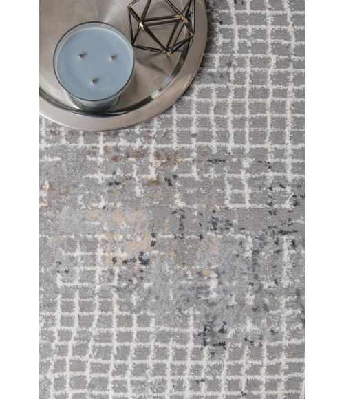 United Weavers Austin Grey 4540-20672 7 ft. 10 in. RD Round Rug